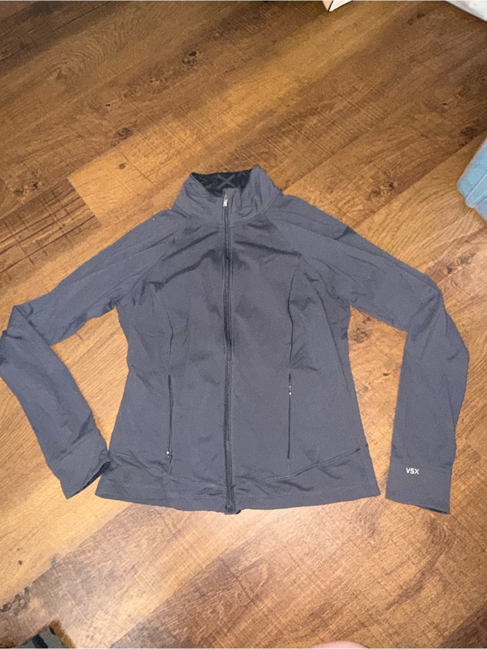 VSX Charcoal Gray Full-Zip Athletic Jacket